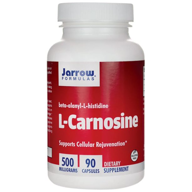 LCarnosine 500 mg by Jarrow 90 Capsules
