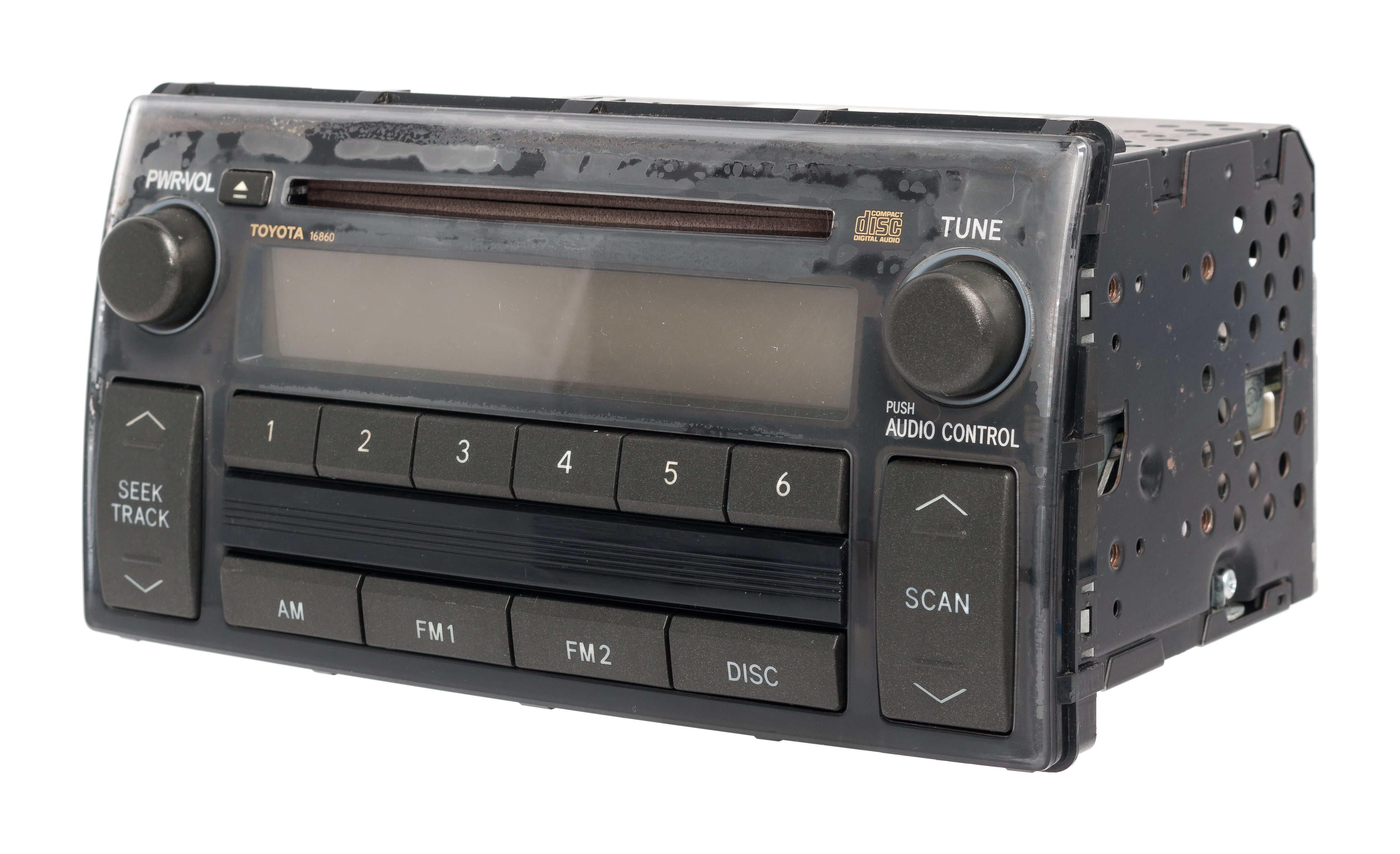 Restored 200506 Toyota Camry AM FM Radio Receiver Single Disc CD Player Part 86120AA160 (Refurbished)