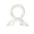 thumbnail image 1 of Bufandas de mujer de 70 cm, pañuelo cuadrado puro de Color liso liso, pañuelo para el cuello, pañuelo para el cuello Beige 70x70cm/27.56x27.56"(LxW), 1 of 5