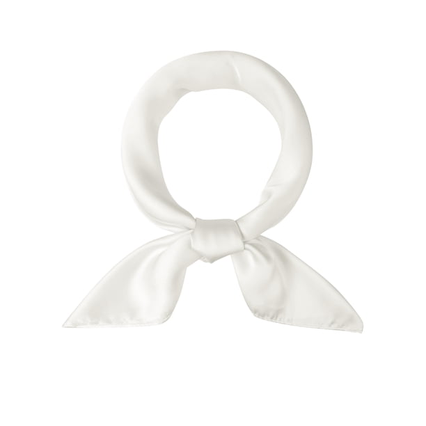 Bufandas de mujer de 70 cm, pañuelo cuadrado puro de Color liso liso, pañuelo para el cuello, pañuelo para el cuello Beige 70x70cm/27.56x27.56"(LxW)