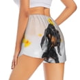 thumbnail image 3 of Fotbe Dachshund Sitting in Bathtub Womens High Waist Running Shorts Athletic Workout Quick Dry Shorts for Women with Pockets Gym Yoga Summer Shorts-Small, 3 of 9