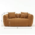 thumbnail image 7 of Homy Casa 2 Seater Bean Bag Sofa, Chenille Lazy Sofa Couch for Living Room, Gaming & Apartment, 7 of 7