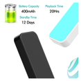 thumbnail image 3 of Portable Bone Conduction MusicBox Under Pillow Improve Sleep Wireless Bluetooth-Compatible Stereo Bass Speaker ,High Sound, 3 of 4