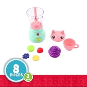 Kid Connection Smoothie Maker Pretend Play Set, Kitty Theme, 7 Pieces