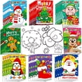 thumbnail image 1 of Libros de colorear navideños Omgouue, 32 unidades, para niños, 5 x 7 pulgadas, 1 of 7