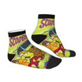 thumbnail image 2 of Lsque Scooby-Doo Printed Crew Socks, Moisture-Wicking Socks, Athletic Socks for Men Breathable Cushion Socks Casual Sport Socks for Running Traveling, 2 of 6
