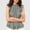 Black, variant on Women's Trendy Gingham Smocked Ruffle Sleeveless Top Elegant Plaid Babydoll Peplum Blouse Cute Summer Soft Lightweight Tank Shirt Women Dressy Business Beach Vacation Outfits, Blue L