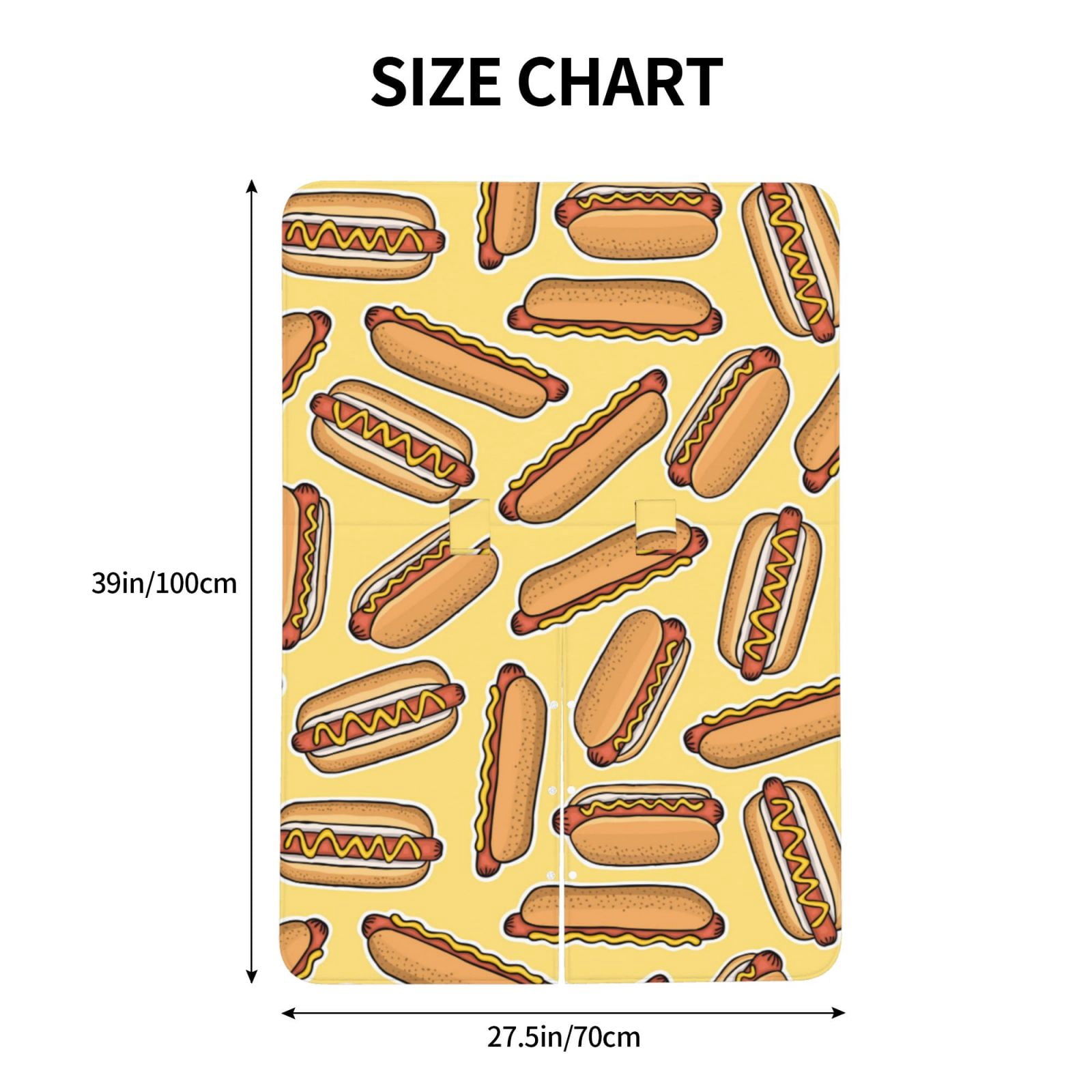 Naloa Hot Dogs Baby Car Seat Cover, Breathable Baby Carrier Cover, Multiuse Baby Carrier Cover & Nursing Breastfeeding Cover