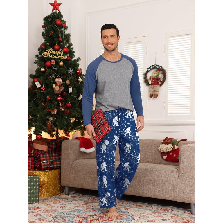 MINTREUS Men's Long Sleeve Pajama Set photo 5