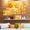 thumbnail image 3 of Beautiful Floral Yellow Background - Large Floral Canvas Artwork, 3 of 4