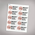 thumbnail image 7 of Avery No Smoking/Vaping in This Vehicle Labels, 2" x 4", 20 Total, 7 of 7