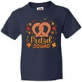 thumbnail image 3 of Inktastic Pretzel Squad Oktoberfest Design with Fall Leaves Youth T-Shirt, 3 of 5