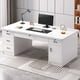 thumbnail image 4 of Household Storage Computer Desks Chair Low Price Drawers Standing Computer Desks Office Executive Escritorios Modern Furniture My Lux Decor Round, 4 of 18