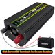 thumbnail image 2 of DC 12V a AC 220V Inversor de automóvil Enchufe de la UE Inversor de energía inteligente (6000W), 2 of 9