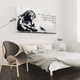 thumbnail image 3 of Banksy Canvas Wall Art Girl with Blue Bird Street Graffiti Prints Picture for Living Room Bedroom Home Office Decor Modern Banksy Artwork - Unframed (banksy 6,12x16inch/30x40cm), 3 of 6