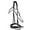 Black, variant on HORZE Grayson Classic Leather Ergonomic Snaffle Dressage Bridle with Detachable Flash