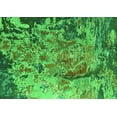 thumbnail image 1 of Ahgly Company Indoor Rectangle Oriental Green Industrial Area Rugs, 5' x 7', 1 of 4