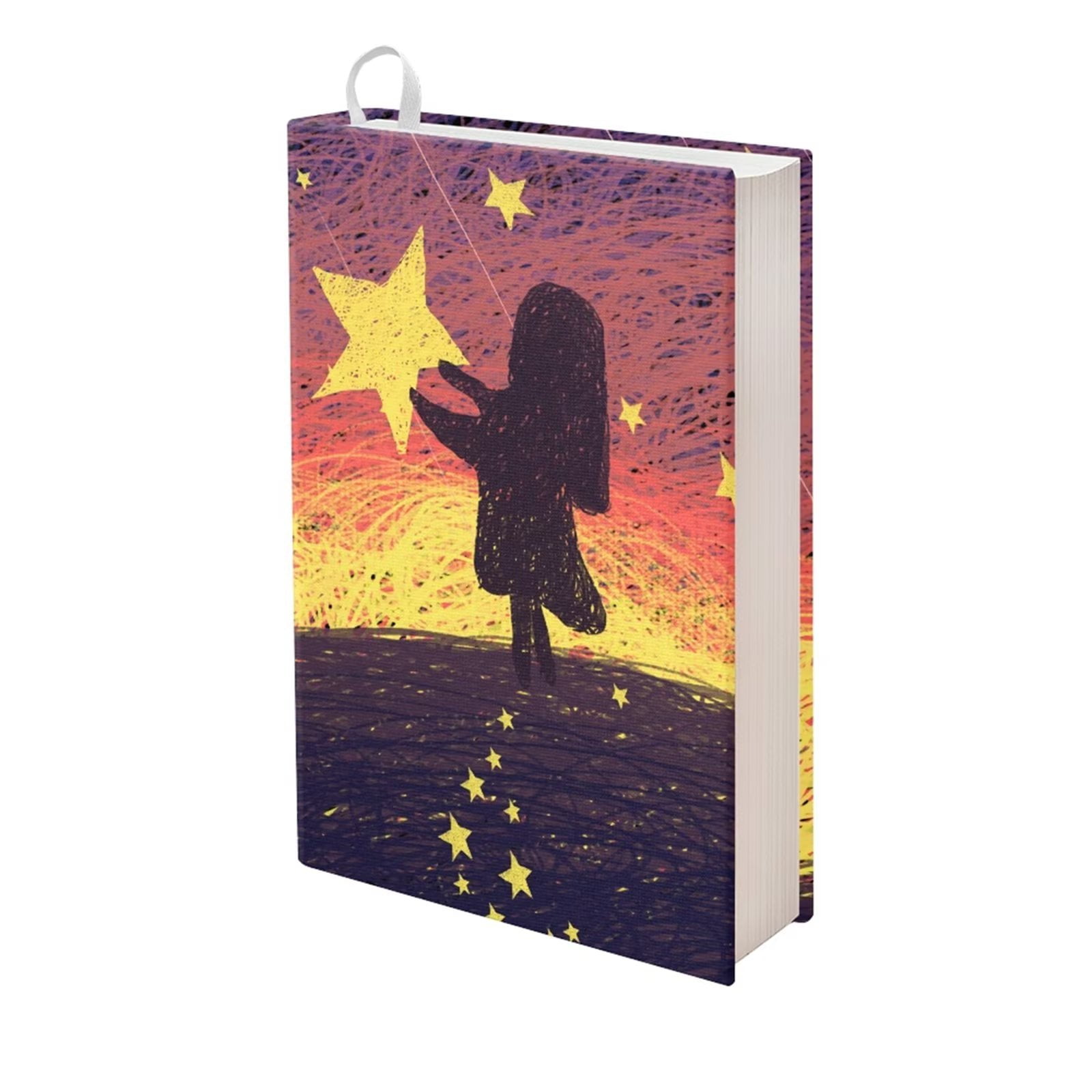 Renewold Aesthetic Girls Star Book Cover Washable for School Teen Kids ...