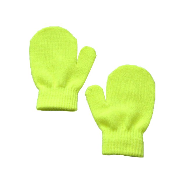 Zanarzt Gants d'Hiver pour Enfants Bébé Mignons en Tricot Mittens Chauds Filles Garçons d'Hiver Gants Chauds Rouges, 1-5 Ans