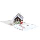 thumbnail image 1 of Tarjeta de felicitación de Navidad 3d, tarjeta de mensaje de bendición tridimensional plegable portátil para vacaciones de Navidad, 1 of 5