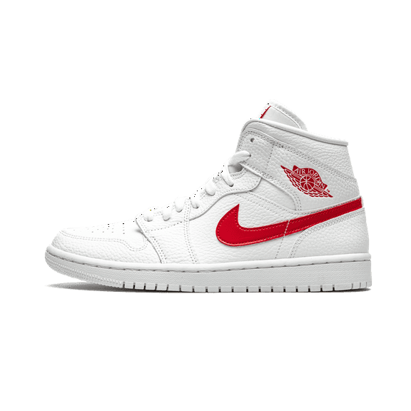 Jordan WOMENS AIR JORDAN 1 MID Womens "University Red" BQ6472 106 BQ6472 106 from Stadium Goods