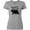 AC-Heather Grey, variant on Inktastic Granny Bear in Black Women's T-Shirt