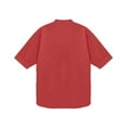 thumbnail image 5 of Perfectbot Women's Cotton Linen Button Down Shirts Half Sleeve Pleated Lightweight Comfy Summer Casual Blouses, 5 of 7