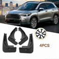 thumbnail image 2 of 4Pcs Car Mud Flaps Mudguards Splash Guards, 2 of 5