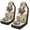 Boho Floral Rooster, variant on Jeiento Funny Car Seat Covers for Front Seats Elastic Fabrics Universal Front Seat Cover Squirrel Driver Automotive Interior Accessories Universal for Cars Truck SUV Van