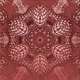 thumbnail image 1 of Ahgly Company Machine Washable Indoor Square Transitional Cranberry Red Area Rugs, 4' Square, 1 of 7