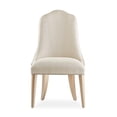 thumbnail image 3 of Michael Amini Malibu Crest Side Chair - Set of 2 - Frosted Linen/Chardonnay, 3 of 10