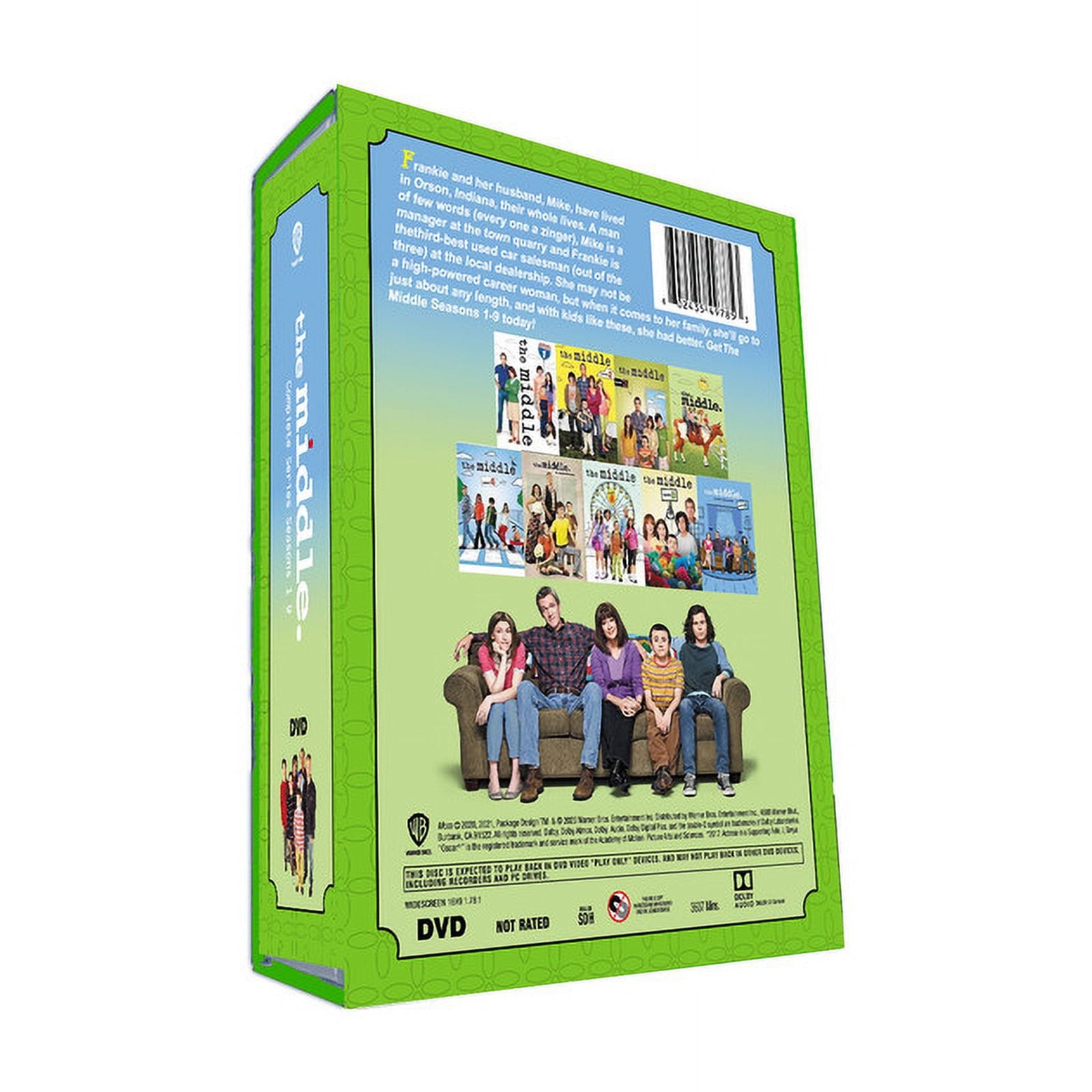 The Middle Season 1-9 The Complete Series [DVD][27-Discs] (Comedy