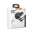 thumbnail image 4 of Cargador De Auto De 25w Con Entrada Usb A y C Hypergear Negro Cable Usb C a Usb C De 1.2m, 4 of 10