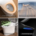 thumbnail image 4 of R&T C2 Smart Toilet with Tank, Auto Open & Flush, Foot Sensor & Remote Control, Heated Seat, Warm Water & Air Dryer, NightLight, Modern One Piece Toilets for Bathroom, 4 of 12