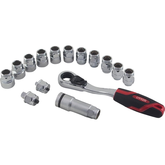 Juego Dados Matraca Adaptador 1/2 15 Pz Go Through Urrea Urrea 5401GT