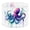 Color 3, variant on Linen Drum Lampshades Octopus Blue Space Galaxy Coastal Tentacles Stars Blue Tones 13"x13"x10" Light Shade for Table Lamps Floor Lamp Shades Lampshade Replacement Assembly Required