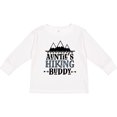 thumbnail image 3 of Inktastic Auntie Hiking Buddy Hiker Boys Long Sleeve Toddler T-Shirt, 3 of 5