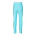 thumbnail image 2 of iixpin Girls Solid Color Swim Leggings Upf 50+ Sun Protective Rashguard Athletic Pants Gymnastics Dance Tights Light Blue 10, 2 of 7