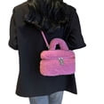 thumbnail image 4 of Mini Bolso Con Asa Superior Hombro para Mujer Mullido Correa Ajustable Felpa, 4 of 9