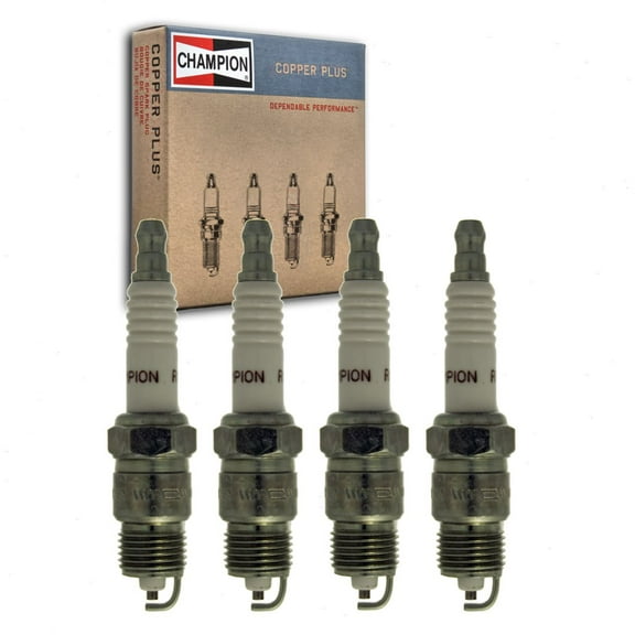 4 pc Champion 406 Copper Plus Spark Plugs for 1060024-MI 1060024MI 14F32 14RF32 4004 4024 4141705 4204 42TS 4318135 6224 7969 7975 AF32 AF42 AF42C ARF32 ARF32M ARF42 ASF32 ASF32C ASF32CM ASF32M ASF34