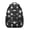 Moon and Face, variant on Skull and Mushroom Gothic Pattern Backpack for School, Cute School Bag with Adjustable Shoulder Straps and Padded Back, 15.3"x11"x6.7"