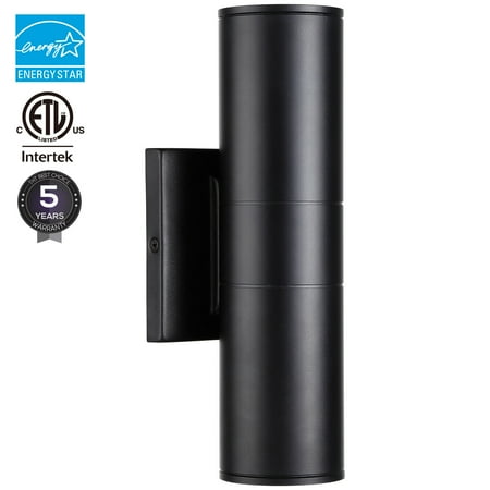 20w Wall - LEONLITE 20W LED Outdoor Cylinder Wall Sconce Down Light
