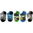 thumbnail image 2 of Toddler Kids 5-Pack The Mandalorian No Show Socks Medium, The Kids with Me, 2 of 2