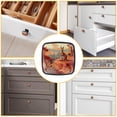 thumbnail image 6 of 4 Pcs Cabinet Handle Drawer Pulls Kangaroo Knobs with Screws Square Furniture Office Cabinet Knob Decoration, 6 of 7