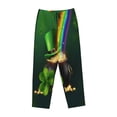 thumbnail image 4 of Balery St. Patrick's Day4 print Women's Pajama Pants,Ultra Lightweight Pjs,Lounge Pant-, 4 of 9