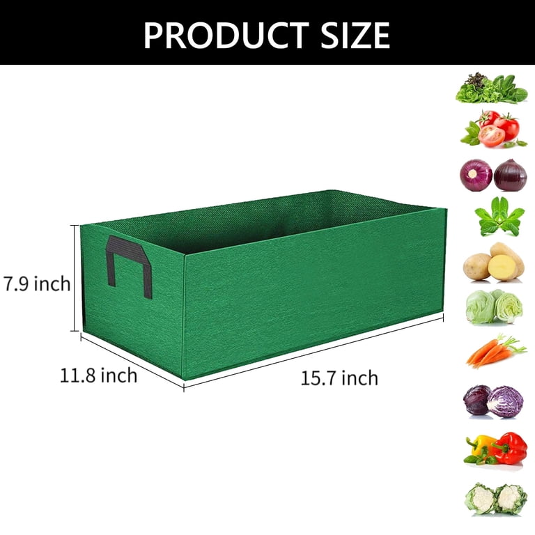 Tripumer 4-Pack 5 Gallon Square Raised Garden Beds photo 2