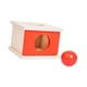 thumbnail image 4 of Caja de permanencia de objetos, juego de aprendizaje temprano, bloques de reconocimiento de colores para bebés rojo, 4 of 9