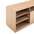 thumbnail image 5 of 70" Contemporary Two-Door Wood Console - Oak, 5 of 6