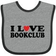 thumbnail image 3 of Inktastic Book Club Lover Boys or Girls Baby Bib, 3 of 4