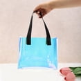thumbnail image 4 of Unique Bargains Ribbon Printed Gift Bag with Handles Multicolor 7.87"x3.15"x9.84", 4 of 5
